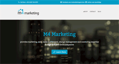 Desktop Screenshot of m4mktg.com